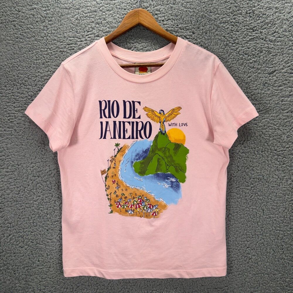 Farm Rio Women’s Rio De Janeiro Short Sleeve T Shirt Medium